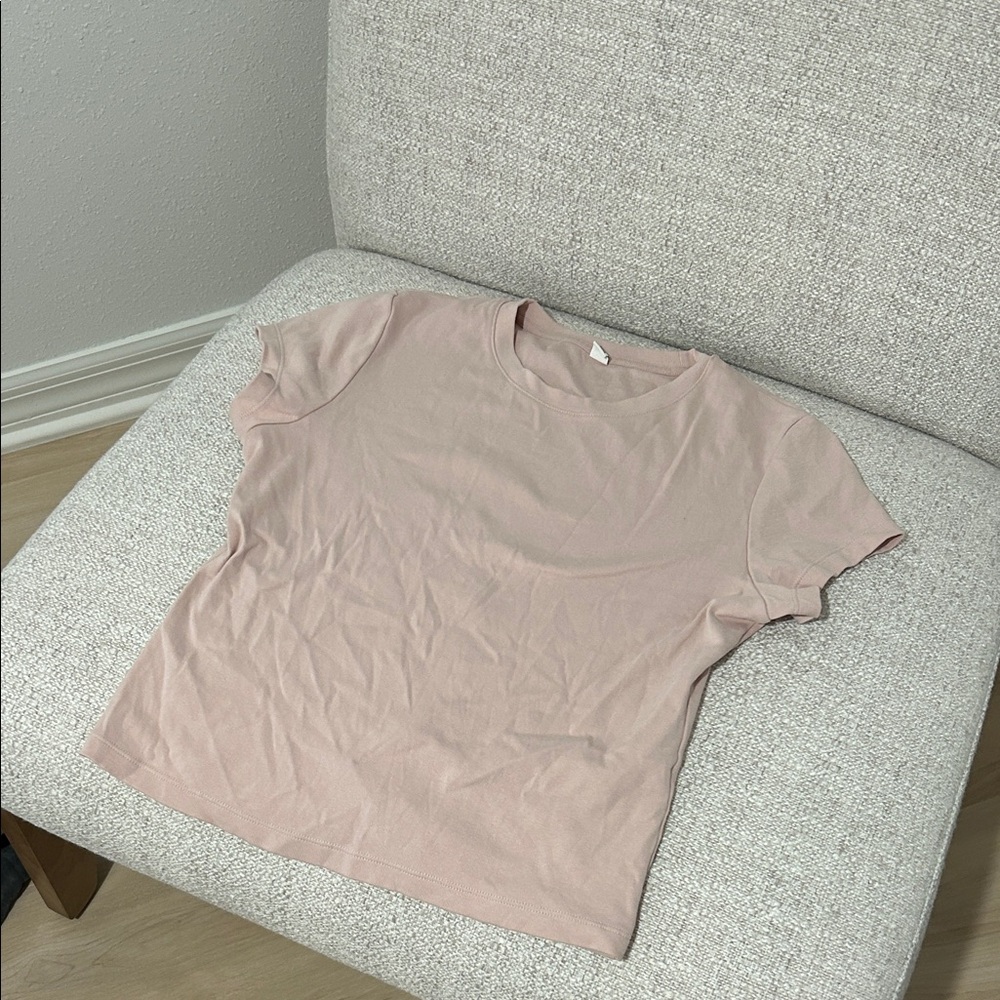 Uniqlo Pink Baby T-Shirt